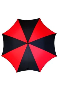 Funeral Procession Umbrella [BLACK/RED] -Vampirefreaks Sale Store funeral procession umbrella blackred umbrellas 922977