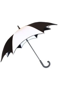 Funeral Procession Umbrella [BLACK/WHITE] -Vampirefreaks Sale Store funeral procession umbrella blackwhite umbrellas 409005