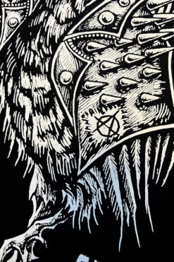 Punk Rock Chicken Sweatshirt -Vampirefreaks Sale Store funny chicken shirt