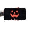 Fuzzy Jack Wallet [Black/Orange] -Vampirefreaks Sale Store fuzzy jack wallet blackorange bags wallets 674843