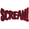 Scream Red Patch