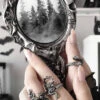 Alchemy Vampire's Moon Bat Hand Mirror -Vampirefreaks Sale Store gfgtrythtrhrthr