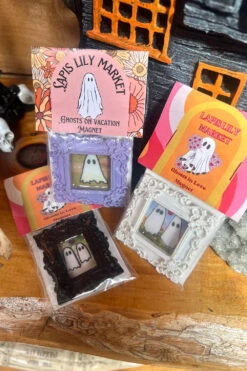 Ghosts On Vacation Hand-painted Mini Art [Mystery Item] -Vampirefreaks Sale Store ghost art