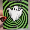 Ghostie Enamel Pin -Vampirefreaks Sale Store ghost badge