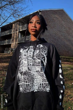 Haunted Mansion Hoodie [WHITE] -Vampirefreaks Sale Store ghost clothes 9a74f91b 0bab 4e41 bb59 34e842e38ae0