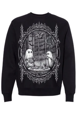 Ghost Stories Sweatshirt 7 Ghost Stories Sweatshirt -Vampirefreaks Sale Store ghost library sweatshirt blank sleeves