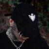 Ghost Pierced Baseball Cap