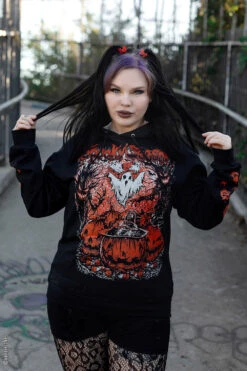 Spooky Season Hoodie -Vampirefreaks Sale Store ghost sweater
