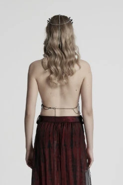 Dark Siren Seashell Chain Harness -Vampirefreaks Sale Store goth belt 69d46634 14b9 4448 8448 d359b8f8c4c0