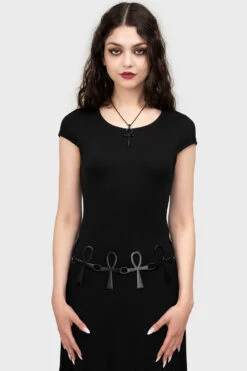 Ankh Belt [Black] -Vampirefreaks Sale Store goth belt b22b168b 6811 43ea a29c 5a604afa7b9a