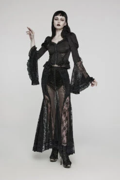 Sheer Specter Mesh Maxi Skirt -Vampirefreaks Sale Store goth clothes d834d388 1b3e 4383 997d 98f03371c9e0