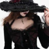 Mourning Hour Floppy Goth Hat