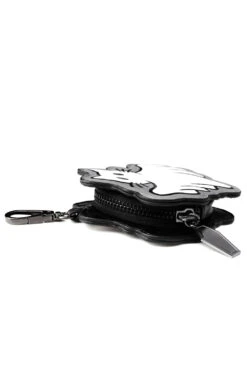 Ghostcat Keychain Wallet -Vampirefreaks Sale Store goth coin purse