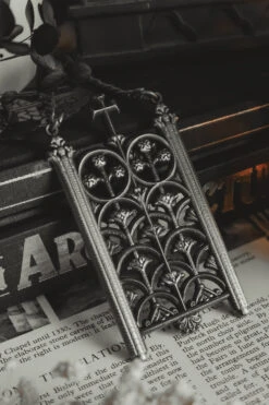 Rotunda Relic Necklace -Vampirefreaks Sale Store goth cross necklace