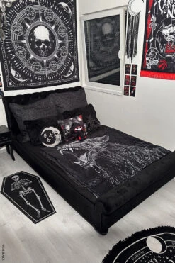 Lycanthrope Throw Blanket -Vampirefreaks Sale Store goth decor ad8fc44a aa09 4196 bba5 9b1c8b08845c