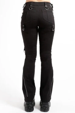 Tripp NYC Power Pants [BLACK] -Vampirefreaks Sale Store goth denim jeans