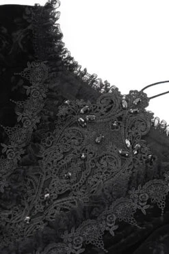 Haunted Doll Peplum Top -Vampirefreaks Sale Store goth doll top