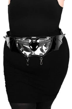 Clear Bat Fanny Pack -Vampirefreaks Sale Store goth fanny pack 5741ecf6 ba12 4233 bad8 00191b130eba