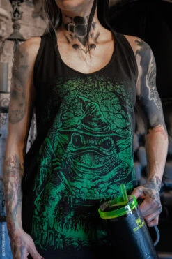 Witch Toad T-shirt -Vampirefreaks Sale Store goth frog tank