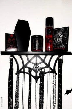 Spiderweb Jewelry Display Shelf -Vampirefreaks Sale Store goth furniture