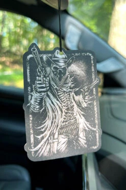 Skeleton Cowboy Air Freshener [MUSK] -Vampirefreaks Sale Store goth gifts for him