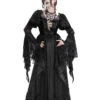 Flared Sleeve Tiered Gothic Gown 14 Flared Sleeve Tiered Gothic Gown -Vampirefreaks Sale Store goth highwaisted dress