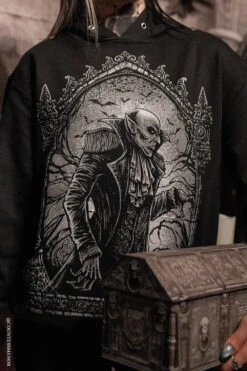 Tomb Of Nosferatu Hoodie -Vampirefreaks Sale Store goth jacket ad2a16f5 aaed 4bcf a812 e62383b34e5a