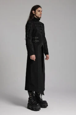 Rasputin Rivet Studded Trenchcoat 10 Rasputin Rivet Studded Trenchcoat -Vampirefreaks Sale Store goth jacket b7329a4a cb7f 4b78 8bb6 02f94e9c5bce