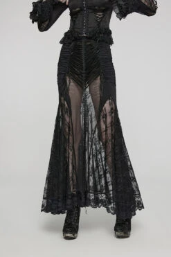 Sheer Specter Mesh Maxi Skirt -Vampirefreaks Sale Store goth lace skirt 5a13dbb8 7090 43e4 8b09 3a923e7aa42a