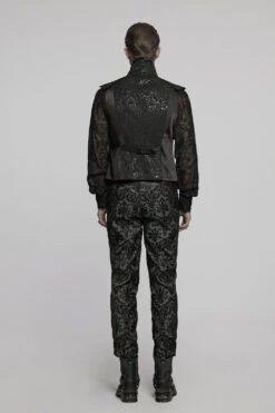 Bloodline Batwing Waistcoat -Vampirefreaks Sale Store goth mens outfit