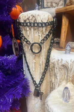 Layered Chain Choker Necklace -Vampirefreaks Sale Store goth necklace 7e7c557b 8313 4452 9210 ca4d97af8fef