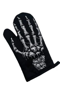 Skeleton Hand Oven Mitts [Set Of 2] -Vampirefreaks Sale Store goth oven mitt