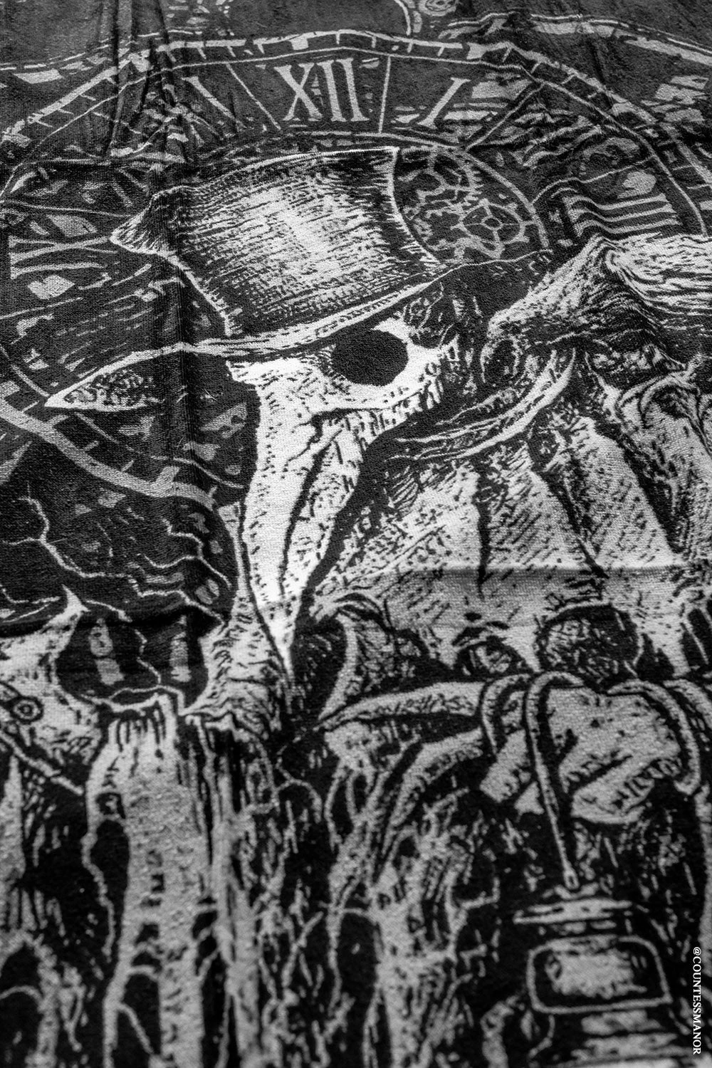 Plague Doctor Beach Towel 7 Plague Doctor Beach Towel - Image 7