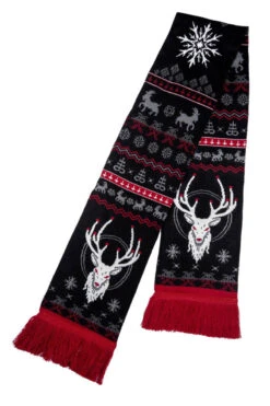 Beelzebuck Ugly Holiday Scarf -Vampirefreaks Sale Store goth scarf 1f96d20b 4c36 47ca a613 01ca9c76901c