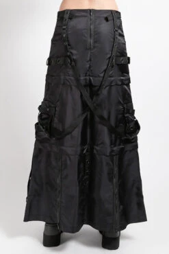 Tripp NYC Zip Off Mega Nylon Skirt -Vampirefreaks Sale Store goth skirt