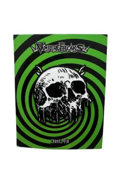 Skull Drip Enamel Pin