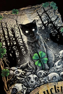 Lucky Cat Tarot T-shirt -Vampirefreaks Sale Store goth st patricks day shirt 49ac7609 1bac 4c4f a121 aafc77fa28d0