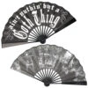 Goth Thing Double Sided XL Fan -Vampirefreaks Sale Store goth thing double sided xl fan umbrellas 388580