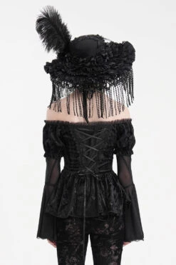 Pyretta Peplum Top -Vampirefreaks Sale Store goth top 72aec98d af42 449b b84e 2877a1454997