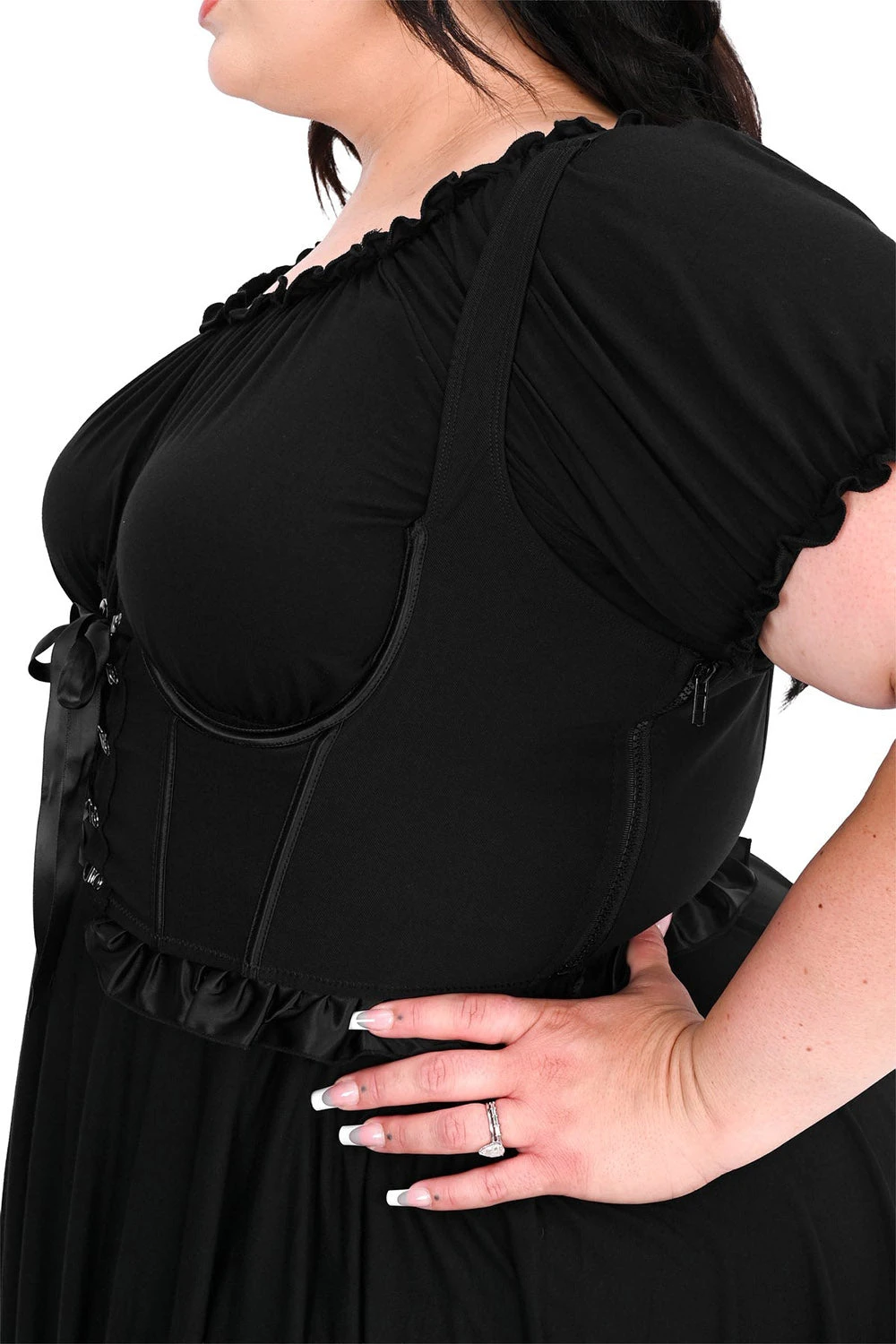 Eleanora Underbust Corset - Twill 4 Eleanora Underbust Corset - Twill - Image 4