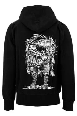 GothBob Swearpants Hoodie -Vampirefreaks Sale Store gothbob zipper hoodie back