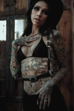 Mojave Poison Western Goth Conch Harness -Vampirefreaks Sale Store gothic accessories 6fdc61d4 b27a 4943 96fd 2bafd20707e3