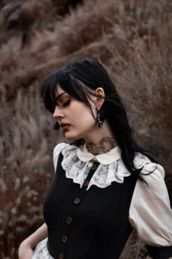 Blackfern Dress -Vampirefreaks Sale Store gothic alice in wonderland clothes