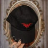 Vampire Bat Pierced Baseball Cap [Red] -Vampirefreaks Sale Store gothic bat hat d45c8e46 e4d6 43e7 8d77 bb7d6c5e258b