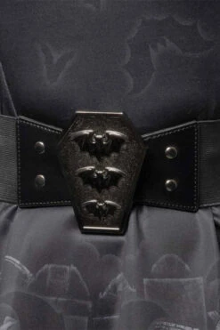 Elastic Waist Belt [Bat Coffin] -Vampirefreaks Sale Store gothic belts