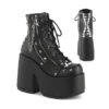 Metal Spine Studded Chunky Platform Boots [CAM208/BVL]