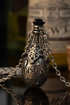 Alchemy Lucrezia's Fix Necklace 7 Alchemy Lucrezia's Fix Necklace -Vampirefreaks Sale Store gothic bottle pendant