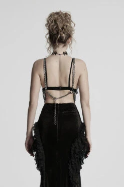 Calamity Chain Body Harness -Vampirefreaks Sale Store gothic bra