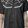 Spiderweb White Western Shirt