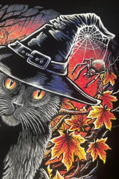 Witch's Familiar T-shirt -Vampirefreaks Sale Store gothic cat tshirts 4cd636c0 8741 4bbd 867c fe79a9e535ba